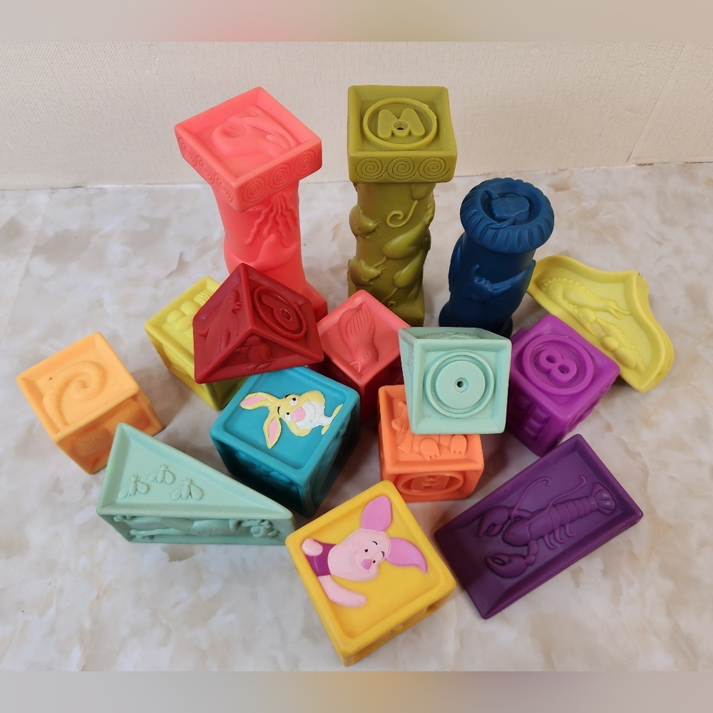 Silicone Baby Blocks